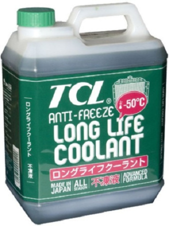 Антифриз TCL (LLC-50С) (зеленый) 4л  Япония