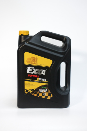 Масло моторное EXXA SUPERA Diesel 10w40 CI-4 ACEA E7 полусинтетическое, 6л.