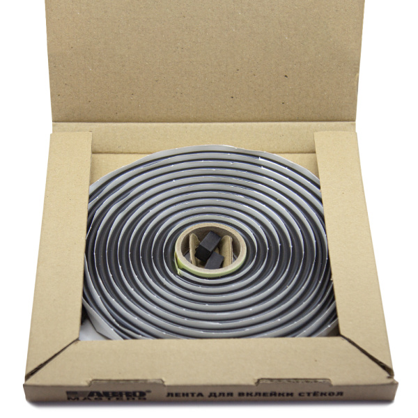 Лента (герметик) для вклейки стёкол ABRO MASTERS WT-900-R-RE  9,5мм x 4,6м