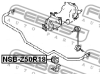 Втулка амортизатора NSB-Z50R18/54613-CC48A заднего Febest