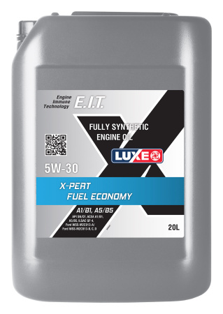 Масло моторное LUXE Premium  X-PERT FUEL ECONOMY 5w30 SN/CF A5/B5 20л синтетическое