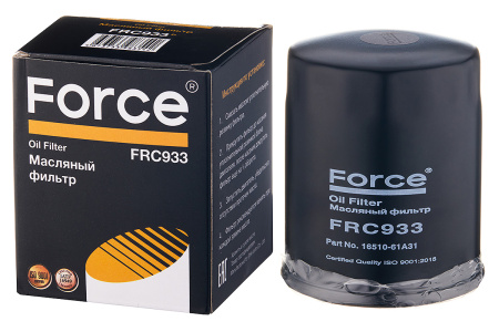 Фильтр масляный FORCE FRC933 (16510-61A31) (аналог VIC C-933)