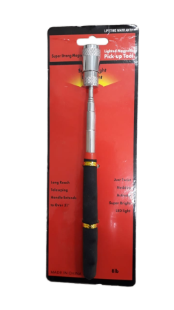 Ручка магнитная телескопическая + фонарь A13781/2048/KK309 КНР