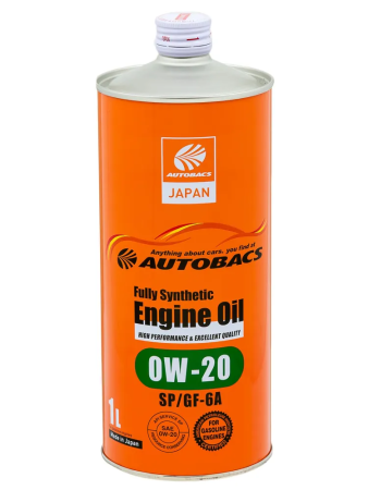 Масло моторное AUTOBACS 0w20 SP/GF-6A синтетика 1л