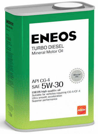 Масло моторное ENEOS Turbo Diesel 5W30 СG-4 0,94л