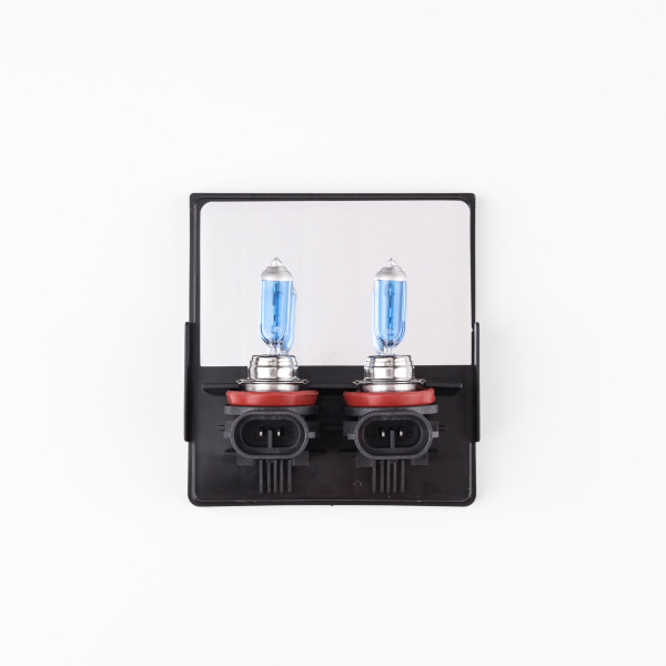 Лампа галогенная H11 12V 55W PGJ19-2 Super White 5500K (компл. 2шт) LUNARIS