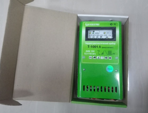 Зарядное устройство T-1001A (автомат-реверс)
