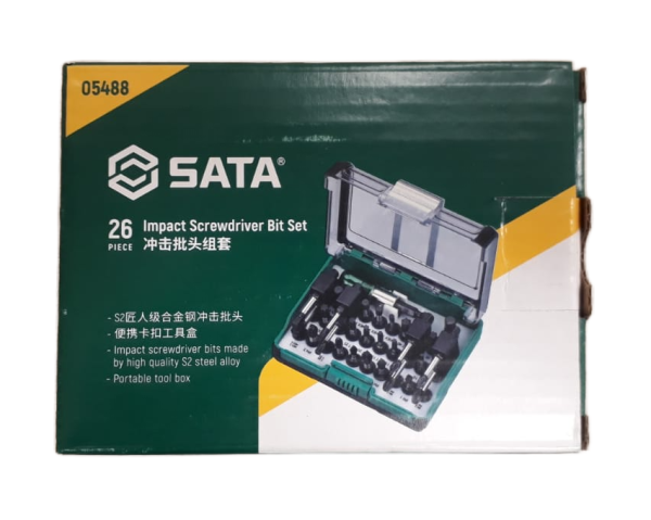 Набор бит SATA 05488 ударных, 26 предметов