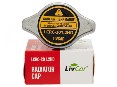 Крышка радиатора LCRC-201.2HD (19045-PAA-A01/C-13D)  108kpa, 1.1 kg/cm2  LivCar