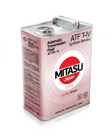 Масло трансмиссионное MITASU MJ324 ATF T-IV  4л полусинтетическое