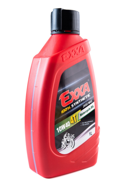 Масло моторное EXXA MOTO 4T 10W40 JASO MA2   Синтетика, четырехтактное 1л. (Ю.Корея)