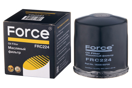 Фильтр масляный FORCE FRC224 (15208-65F00) (аналог VIC C-224)