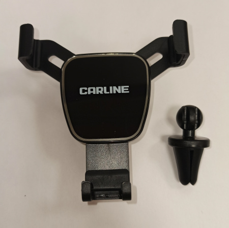 Держатель телефона MG8-WCH Carline с функцией беспроводной зарядки для смартфона в дефлектор автомобиля, гравитационный