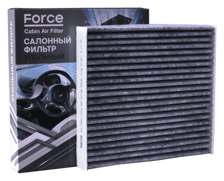 Фильтр салонный (угольный) FORCE ACF108EX/1919 (87139-06080) (аналог VIC AC-108EX)