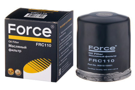 Фильтр масляный FORCE FRC110 (90915-10001) (аналог VIC C-110)