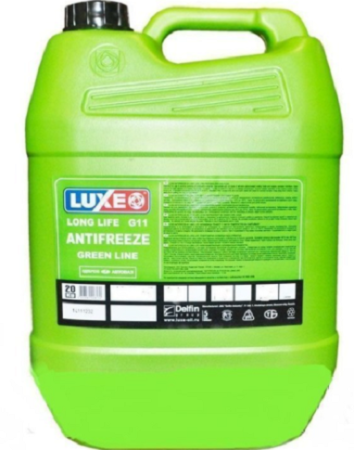 Антифриз LUXE Зелёный LONG LIFE 20 кг (-40С) G11