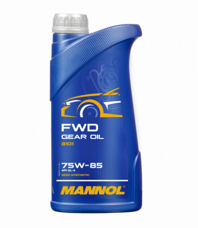 Масло трансмиссионное MANNOL 8101 FWD GETRIEBEOEL 75w85 GL-4 полусинтетика 1л