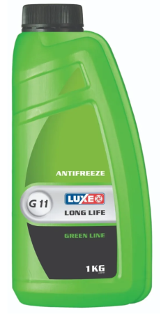 Антифриз LUXE Зелёный LONG LIFE  1 кг (-40С) G11