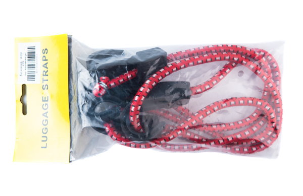 Крепежный шнур резиновый с пластиковыми крюками 2шт. (8мм*80см) 9572