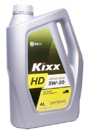 Масло моторное GS Kixx HD 5w30 CF-4 4л полусинтетика