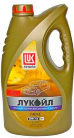 Масло моторное ЛУКОЙЛ Люкс 10w40 SL/CF 4л полусинтетическое