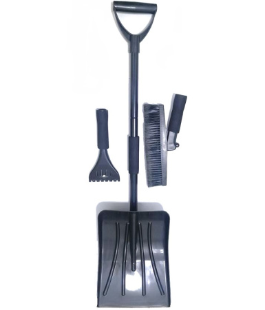 Лопата-Щетка-скребок набор (сборная) HF246087  Shovel Scaper Brush