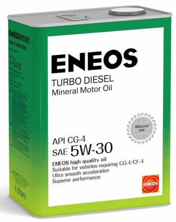 Масло моторное ENEOS Turbo Diesel 5W30 СG-4 4л