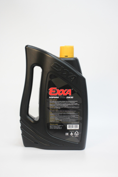 Масло моторное EXXA SUPERA 5w30, ACEA A3/B4 C3 синтетическое, 4л. (Ю.Корея)