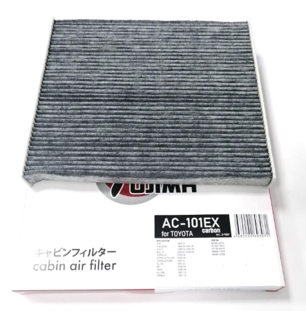 Фильтр салонный (угольный) FUJIMA AC-101EX (8888052010) (аналог VIC AC-101EX)
