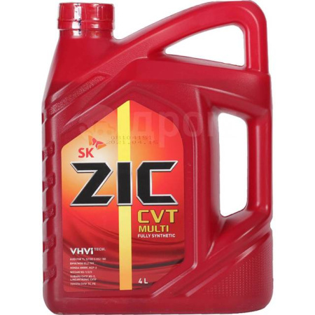 Масло трансмиссионное ZIC CVT Multi Vehicle 4л  синтетическое