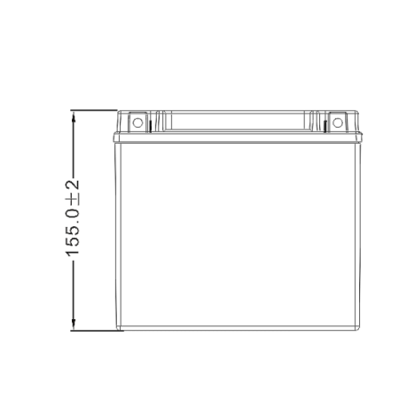 Аккумулятор WBR МОТО SMT12-20-A (12V20Ah) прямая полярность (+-) 175*87*155