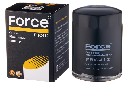 Фильтр масляный FORCE FRC412 (RF71-14-302) (аналог VIC C-412/C-528)
