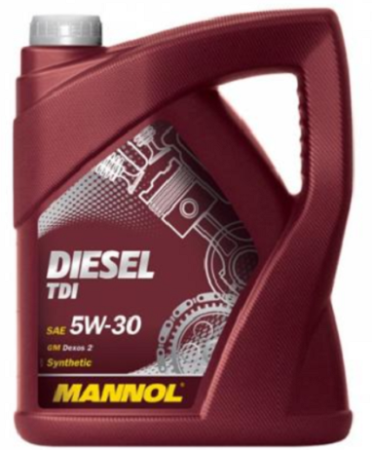 Масло моторное MANNOL Diesel TDI 5w30  SN/CH-4 7909 5л синтетическое