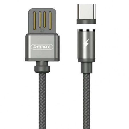 Кабель ReMax Gravity RC-095m, microUSB, магнитный