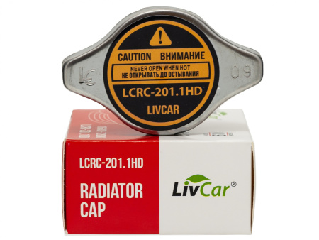 Крышка радиатора LCRC-201.1HD (16401-72090/C-12D)  88kpa, 0.9 kg/cm2  LivCar