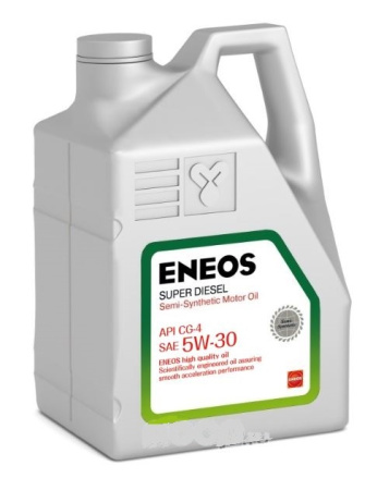 Масло моторное ENEOS Super Diesel Полусинтетика CG-4 5w30 6л