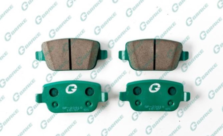 Тормозные колодки дисковые G-brake GP-23010