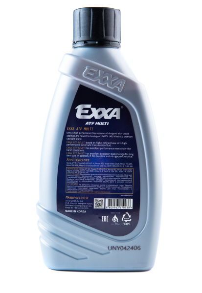 Масло трансмиссионное EXXA ATF MULTI  синтетическое, 1л. (Ю.Корея)