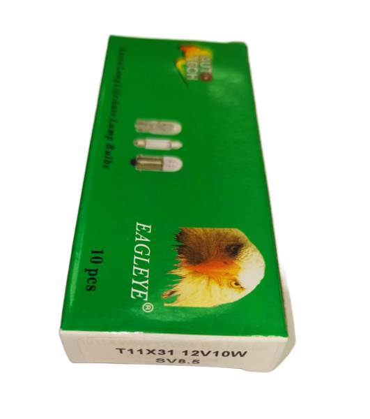 Лампочка в салон  12V 10W большая  31  Т11