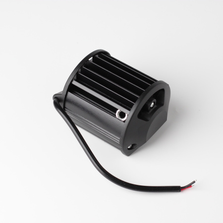 Фонарь диодный прямоугольный ходовой маленький, линза 36W 12-80V. (EL058) LUNARIS