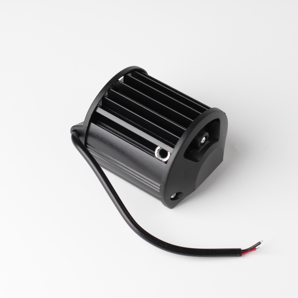 Фонарь диодный прямоугольный ходовой маленький, линза 36W 12-80V. (EL058) LUNARIS