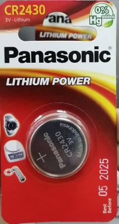 Батарейка Panasonic CR2430 Power Cells B1/12313