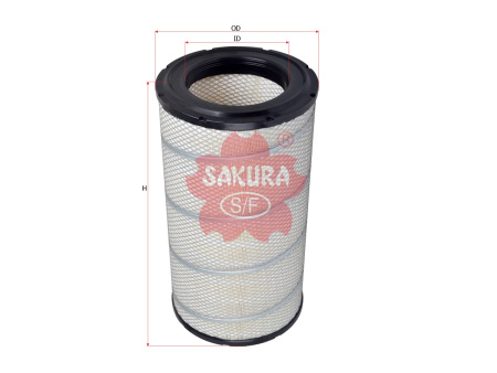 Фильтр воздушный SAKURA A-1854 (16546-99411) (аналог VIC A-280V)
