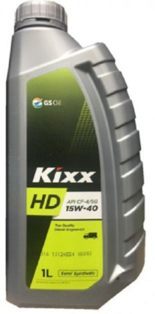 Масло моторное GS Kixx HD 15w40 CF-4 1л полусинтетика