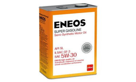 Масло моторное ENEOS Gasoline SL Mineral 5w30 4л