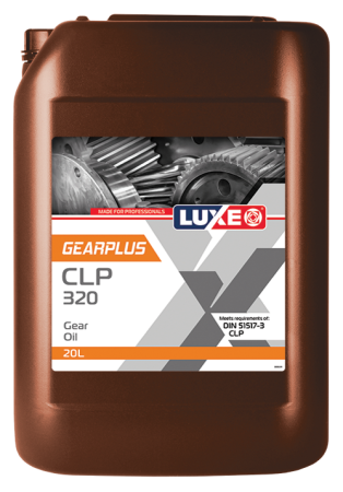 Масло редукторное LUXE GEARPLUS CLP 320 20л минеральное