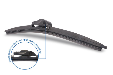 Щетка стеклоочистителя Goodyear FRAMELESS GY000417  17"/43см всесезонная бескаркасная