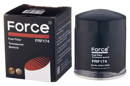 Фильтр топливный FC-174 FORCE FRF174 (23304-78020)