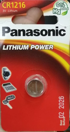 Батарейка Panasonic CR1216 Power Cells B1