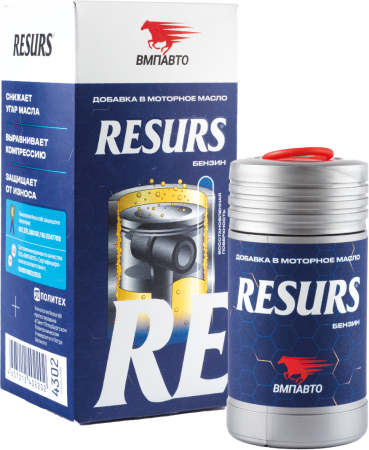 Присадка "RESURS Universal" для двигателей 50г 4302